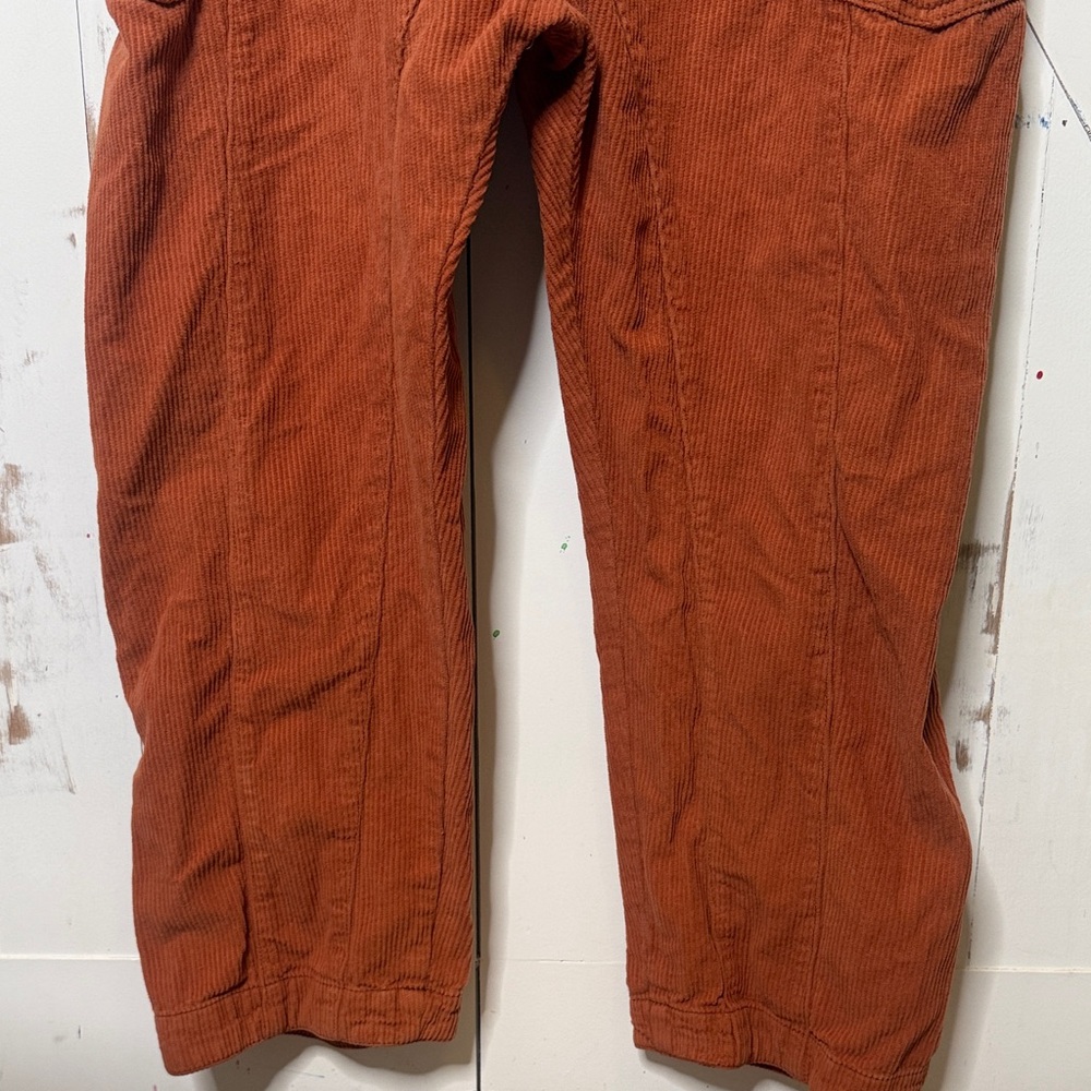We The Free Corduroy Jumpsuit Burnt Orange Medium - Picture 13 of 16